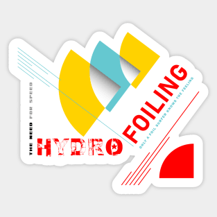 Hydrofoiling Sticker